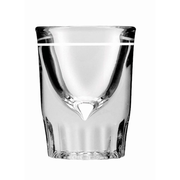 Anchor Hocking 1.5 oz. Whisky Shot Glass With Line, PK48